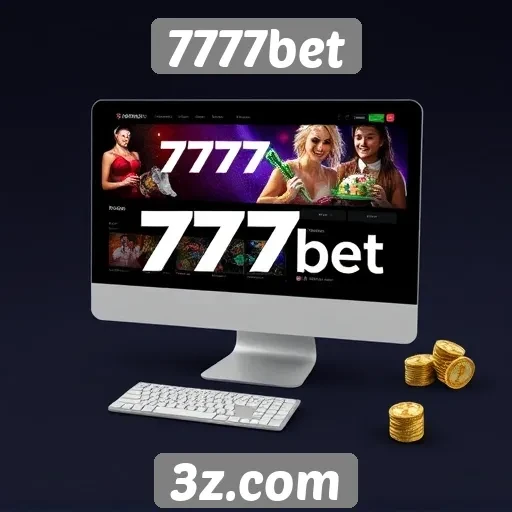 Interface e usabilidade do site 7777bet